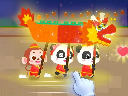 리틀 팬더 중국 축제 공예 게임