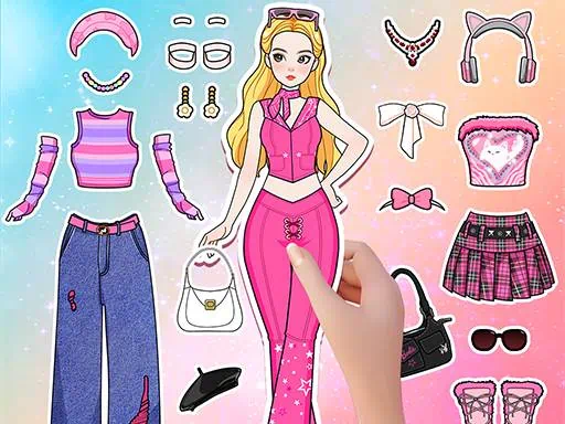 종이 인형 일기: 옷 입히기 DIY 게임