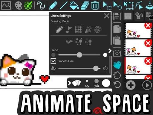 Animate.space: 애니메이션 GIF 만들기! 게임 커버 이미지