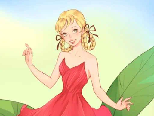 엄지공주 옷 입히기 게임