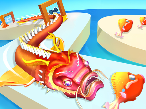 물고기 진화 3D 게임